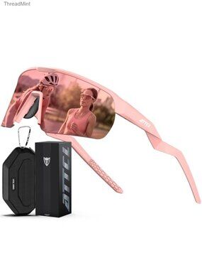 Lightweight Wrap Around UV400 Sports Running Sunglasses